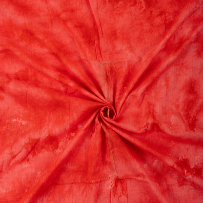 Stunning Red Tie Dye Cotton Shibori Fabric