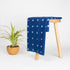 Stylish Blue Cotton Shibori Tie Dye Fabric