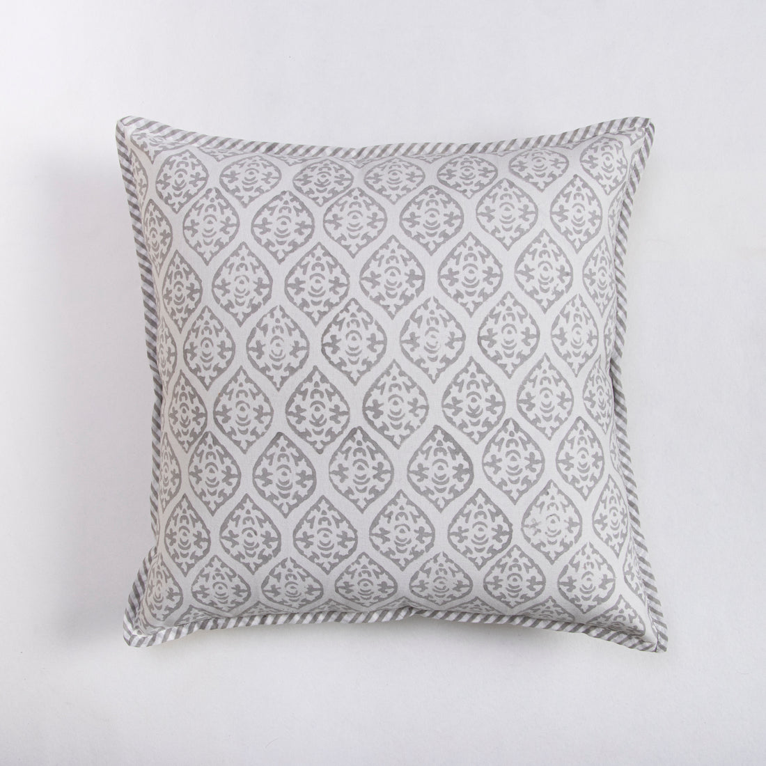 Stylish Hand Block Cotton Cushion Cover