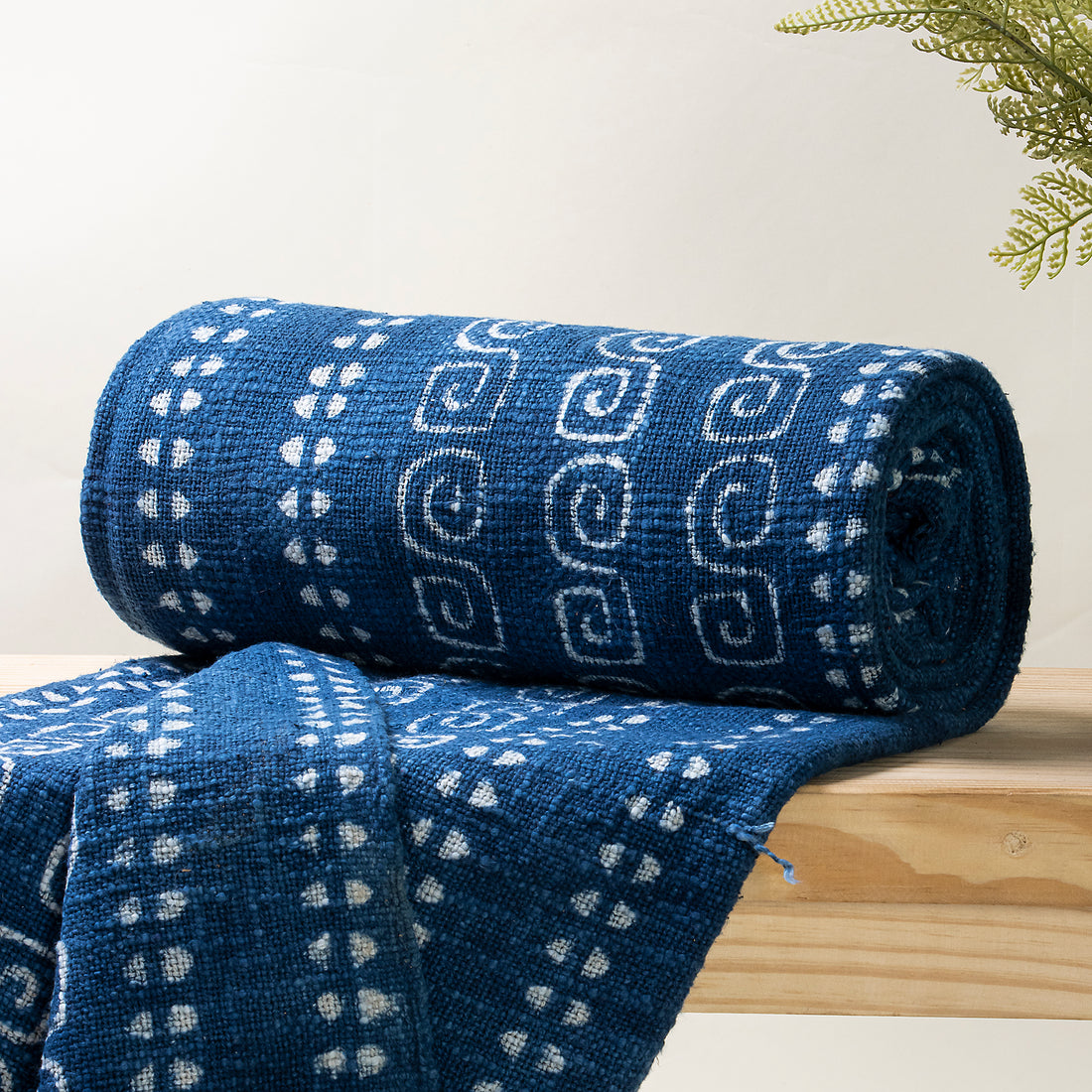 Stylish Hand Block Pure Cotton Printed Sofa Throw