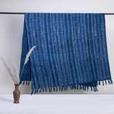 Stylish Hand Block Pure Cotton Printed Sofa Throw