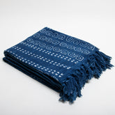 Stylish Hand Block Pure Cotton Printed Sofa Throw