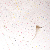 Stylish Hand Stitched Cotton Kantha Quilt Blanket