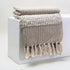 Stylish Hand Woven Cotton Reversible Throw Blanket