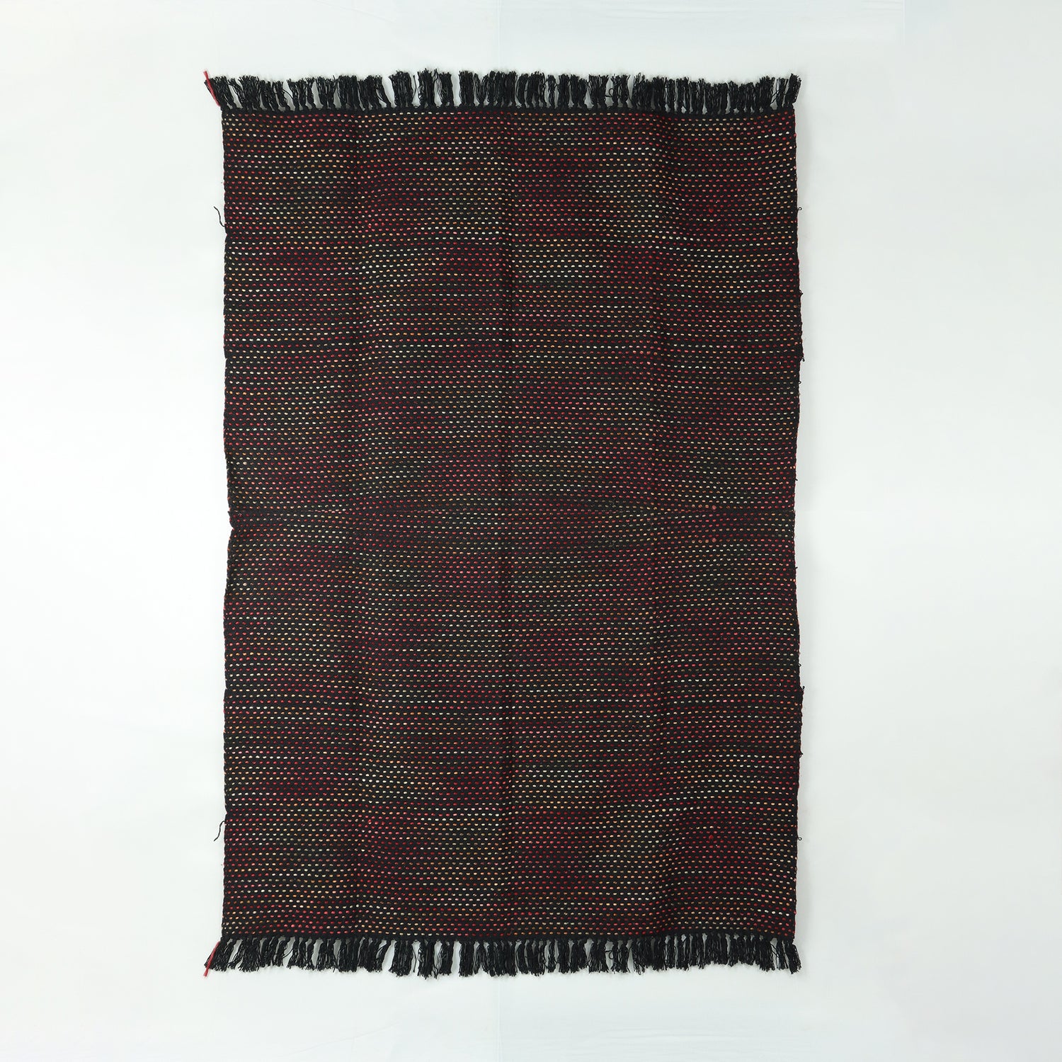 Stylish Hnadmade Woven Cotton Reversible Sofa Throw Blanket