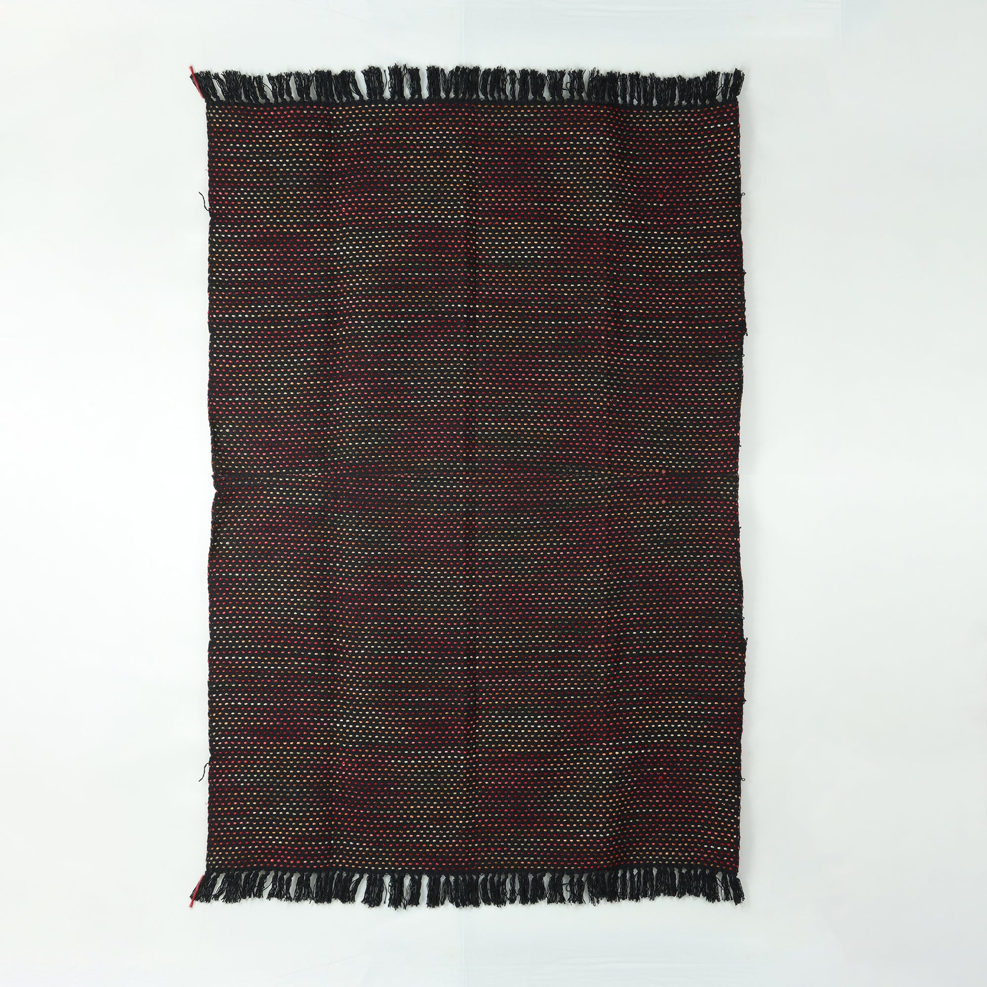 Stylish Hnadmade Woven Cotton Reversible Sofa Throw Blanket