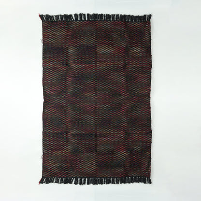 Stylish Hnadmade Woven Cotton Reversible Sofa Throw Blanket