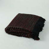 Stylish Hnadmade Woven Cotton Reversible Sofa Throw Blanket