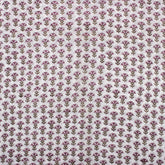 Stylish Purple Floral Block Print Fabric