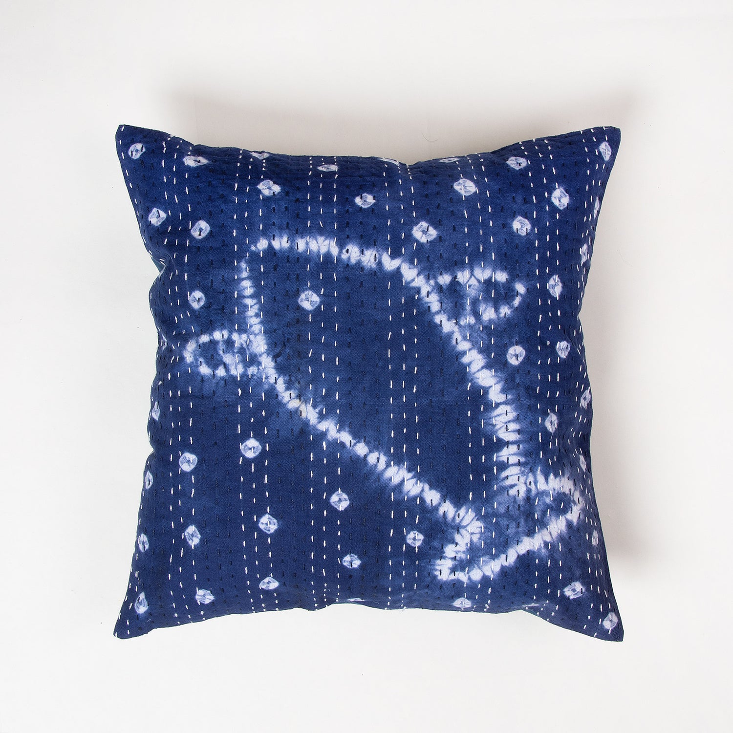 Sustainable Animal Printed kantha Tie Dye Cushion Covers
