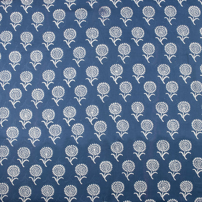 Sustainable Block Printed Discharge Fabric