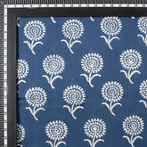 Sustainable Block Printed Discharge Fabric