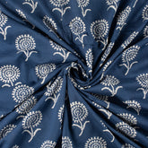 Sustainable Block Printed Discharge Fabric