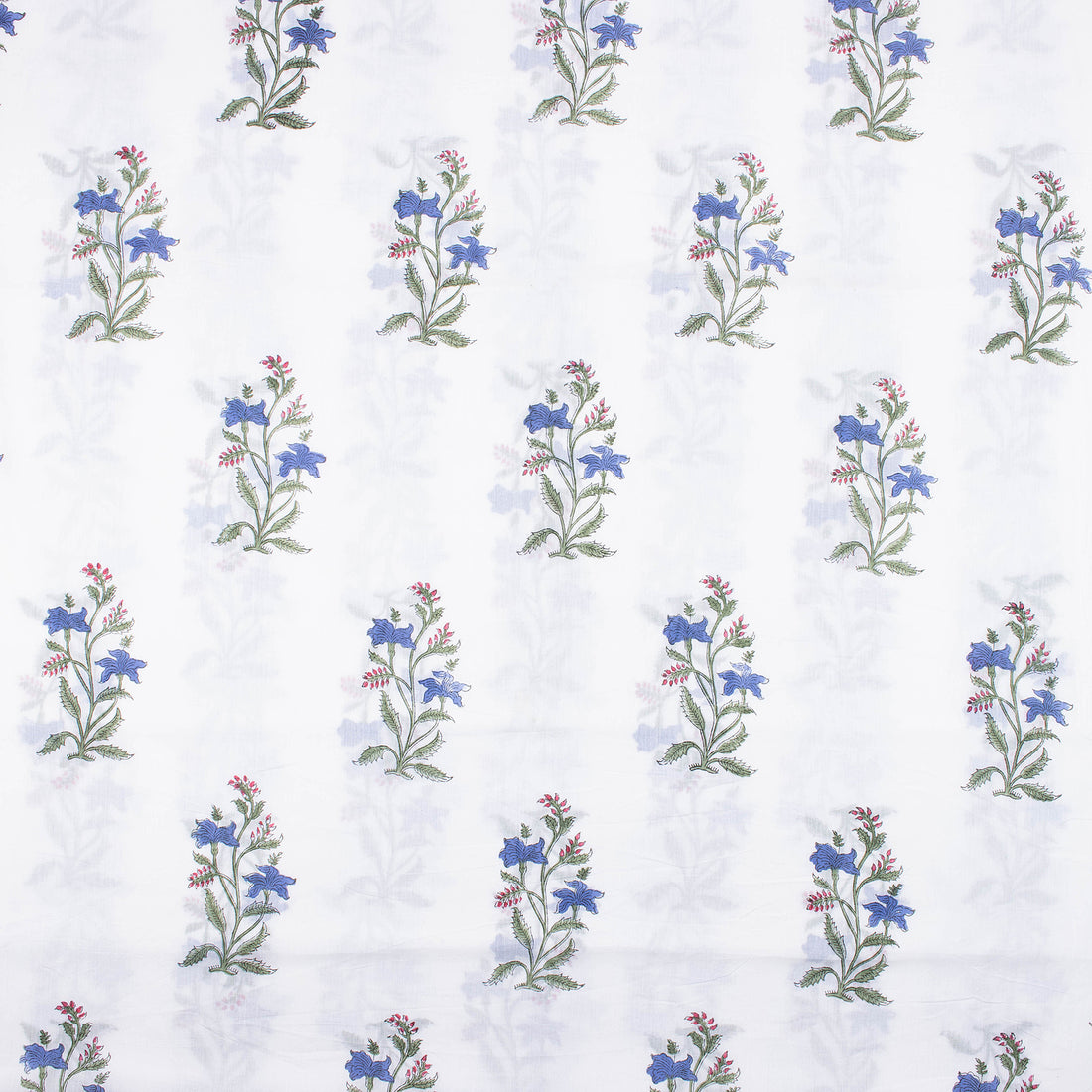 Sustainable Hand Block Printed Pure Cotton Fabric
