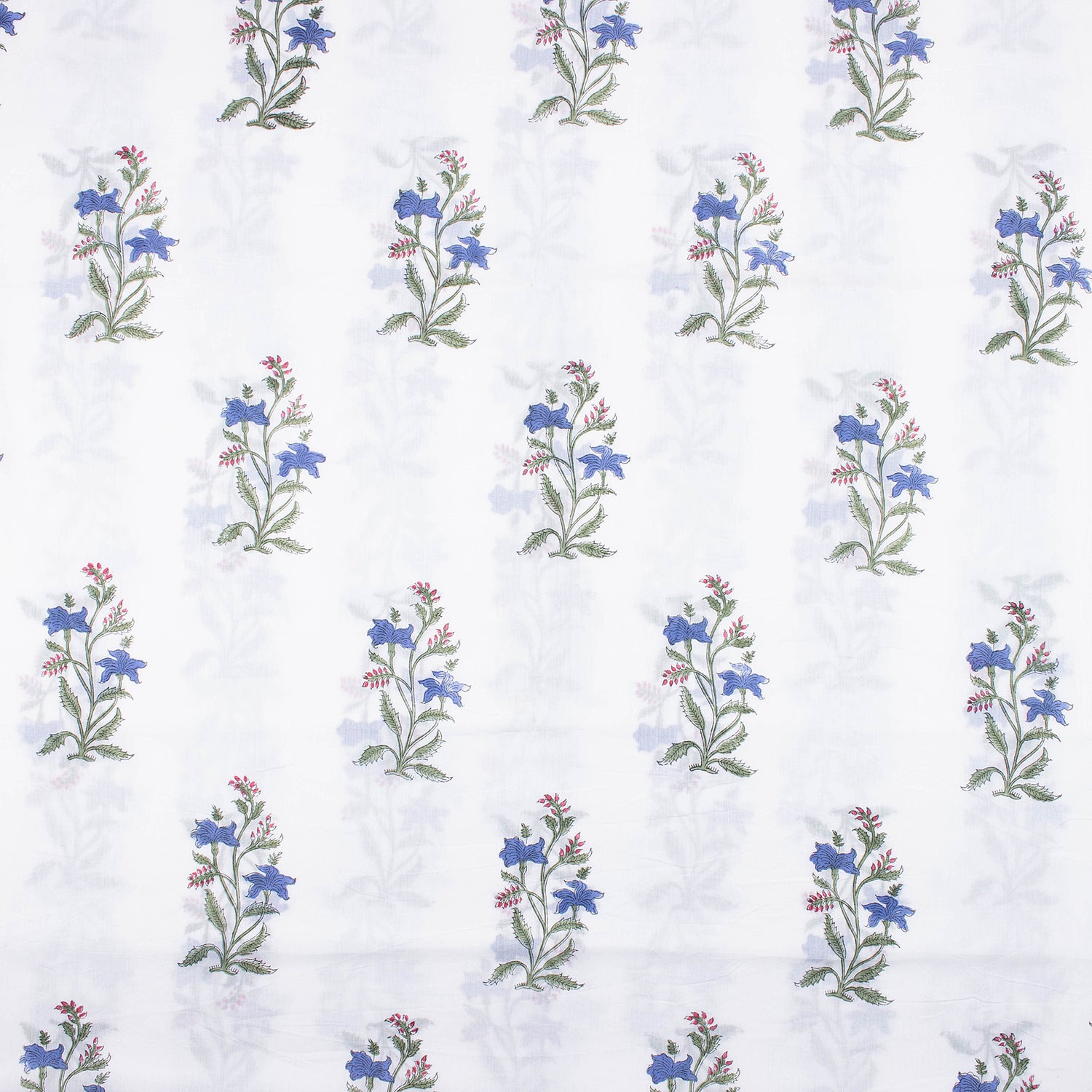 Sustainable Hand Block Printed Pure Cotton Fabric