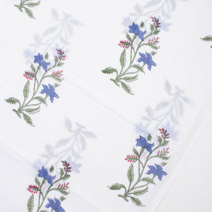 Sustainable Hand Block Printed Pure Cotton Fabric