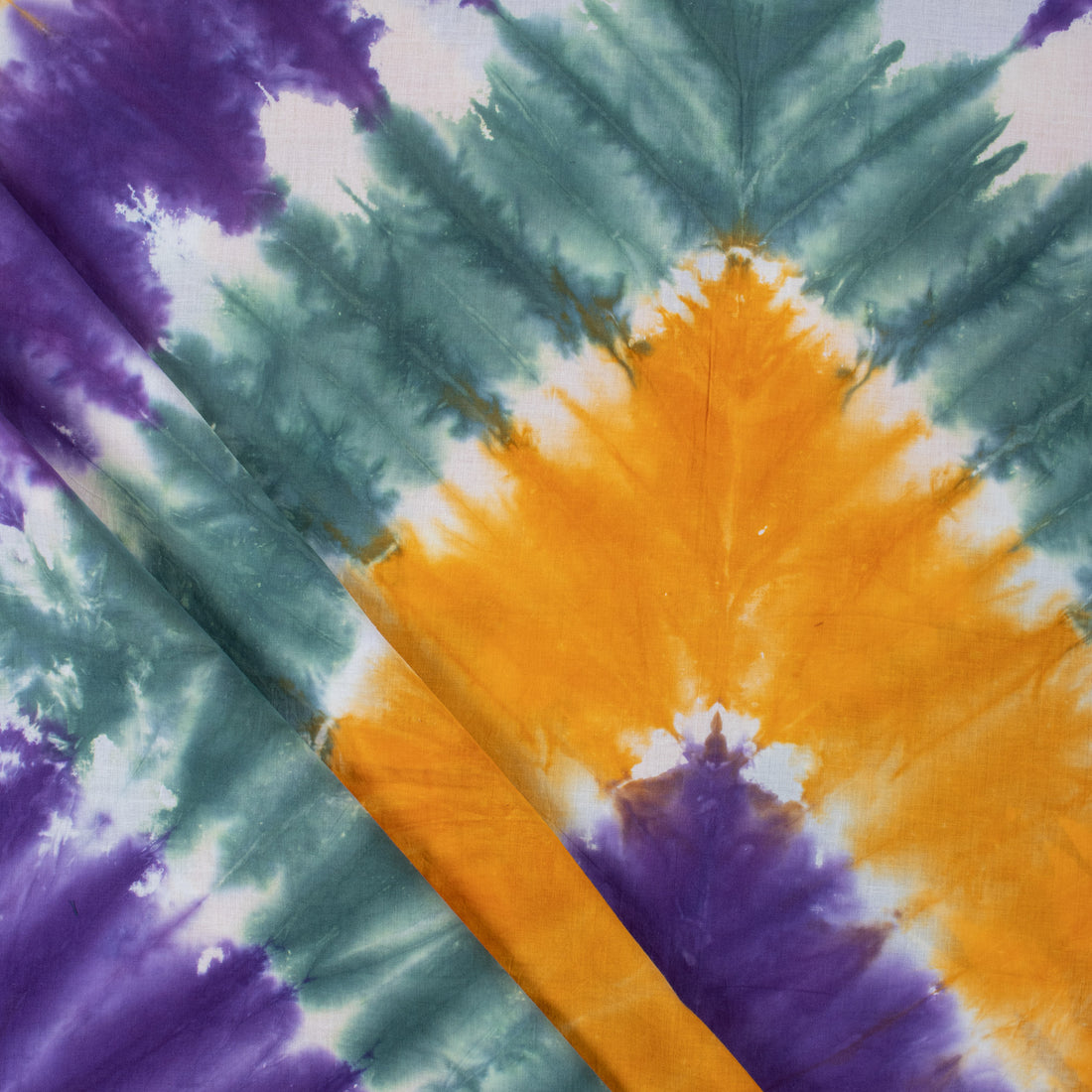 Tie Dye Cotton Fabric Cloth – Shibori Cloth for Clothing