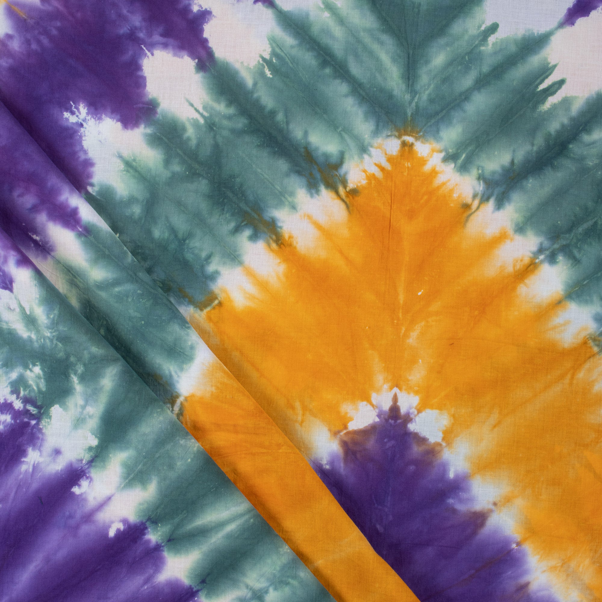 Tie Dye Cotton Fabric Cloth – Shibori Cloth for Clothing