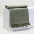 Top Solid Cotton Throw Blanket For Home Decor