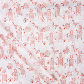 Traditional Hand Block Printed Organic Cotton Fabric