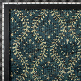 Trendy Dabu Hand Block Printed Cotton Fabric Yard