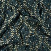 Trendy Dabu Hand Block Printed Cotton Fabric Yard