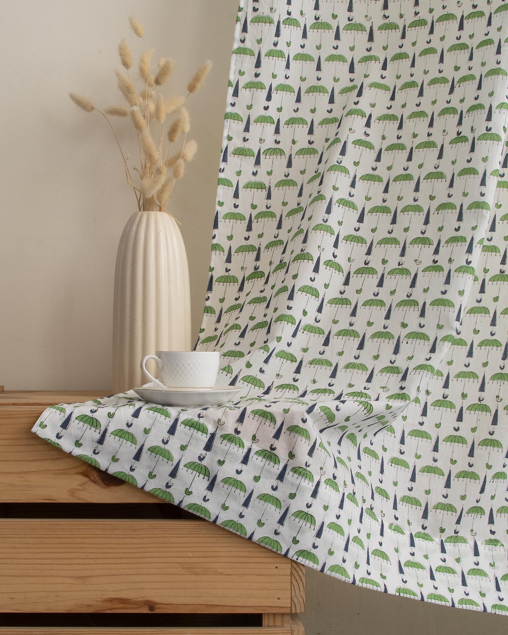 Umbrella Block Printed Cotton Online