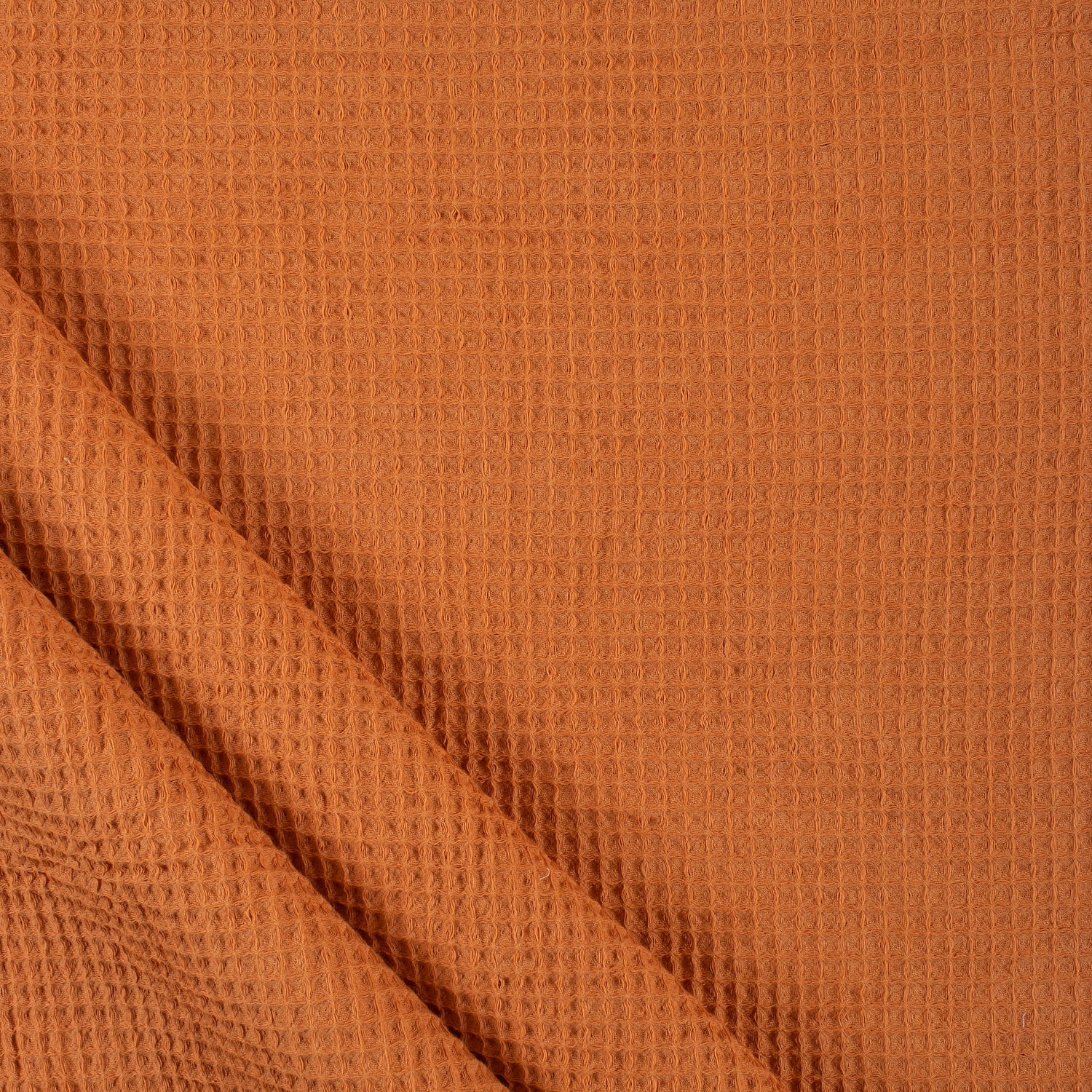 Waffle Cloth Fabric Lightweight Chunky Solid