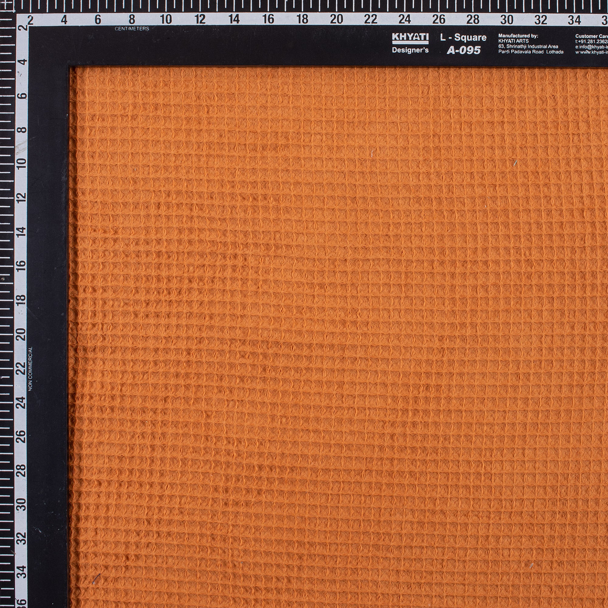 Waffle Cloth Fabric Lightweight Chunky Solid