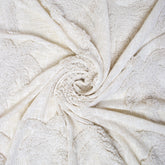 White Handcrafted Sofa 100% Cotton Throw Blanket