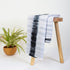 White Tie Dye Shibori Cotton Fabric