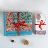 Xmas Gift Sets Floral Cotton Dining Tablecloth & Napkin