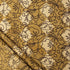 Yellow Dabu Hand Block Printed Cotton Kantha Fabric