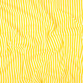 Yellow Striped Hand Block Print Cotton Fabric
