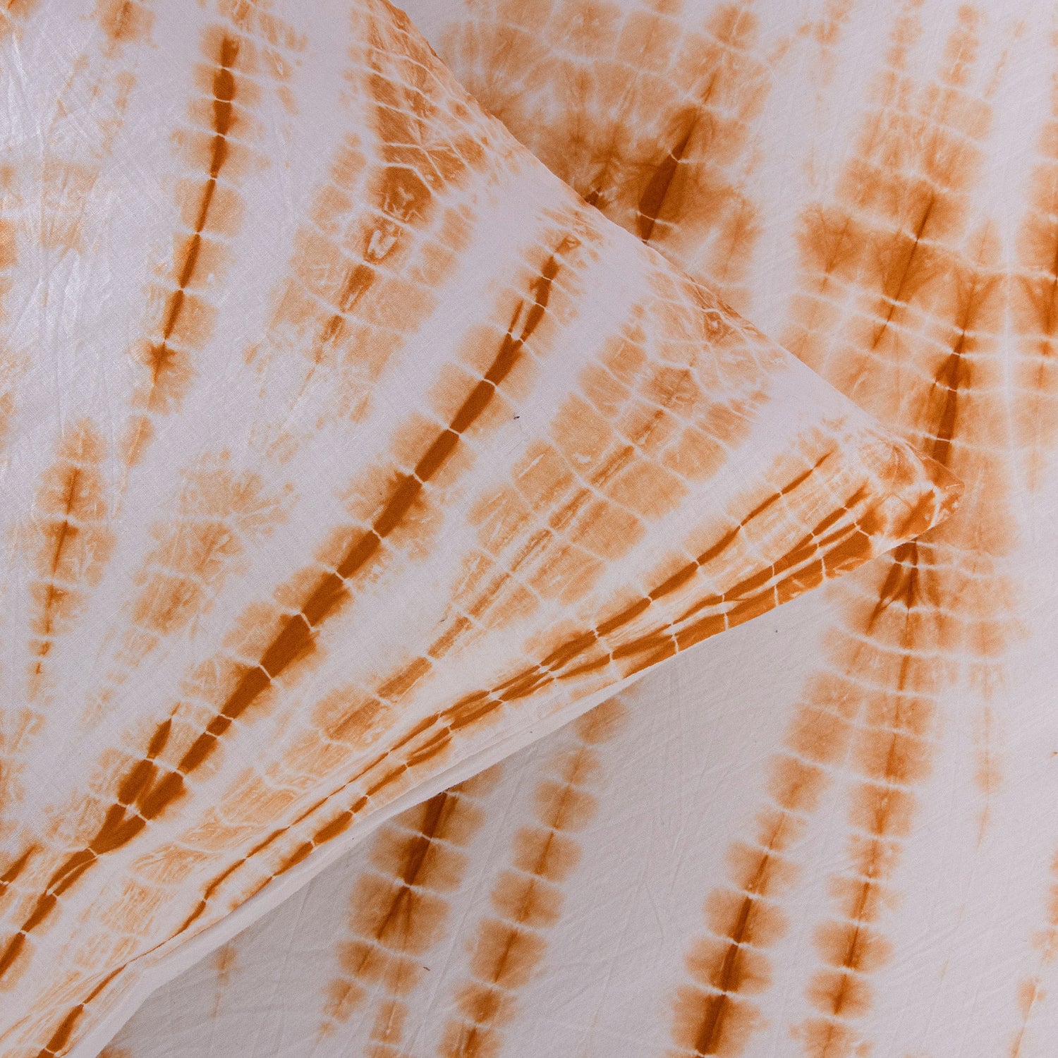 Yellow Tie Dye Handmade Cotton Bed Sheet