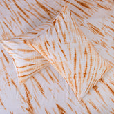 Yellow Tie Dye Handmade Cotton Bed Sheet